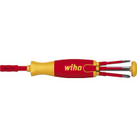 Wiha Skrūvgriezis elektriķim ar plāniem uzgaļiem rokturī Wiha LiftUp slimBits (6 gab.) (Bez iepakojuma)