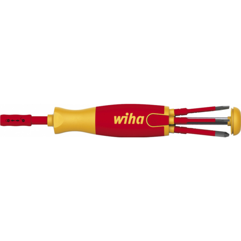 Wiha Skrūvgriezis elektriķim ar plāniem uzgaļiem rokturī Wiha LiftUp slimBits (6 gab.) (Bez iepakojuma)