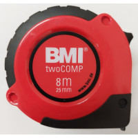 BMI Mērlente BMI twoCOMP ar magnētu (8 m)
