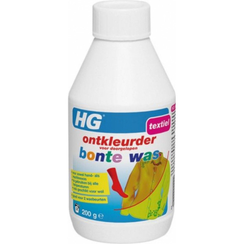 HG krāsas atjaunotājs krāsainai veļai