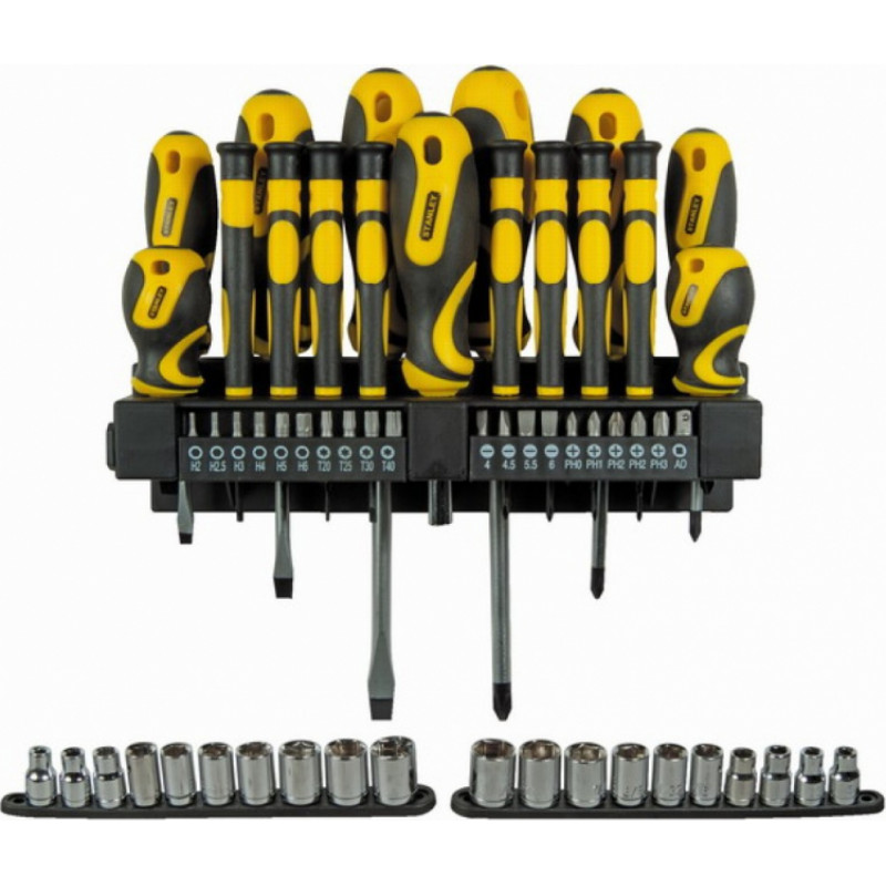 Stanley Skrūvgriežu komplekts 57 gab.