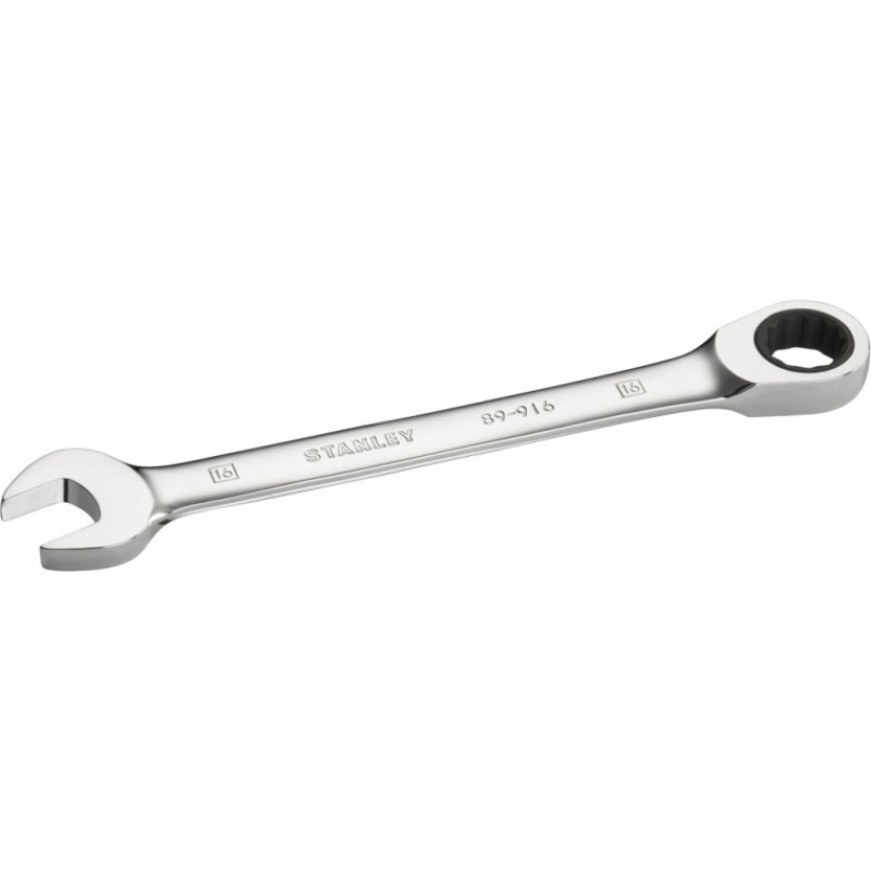 Stanley kombinēta sprūdrata uzgriežņu atslēga 16 mm