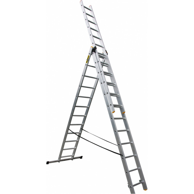 Drabest Trīsdaļīgas daudzfunkcionālas kāpnes DRABEST PRO 3x12