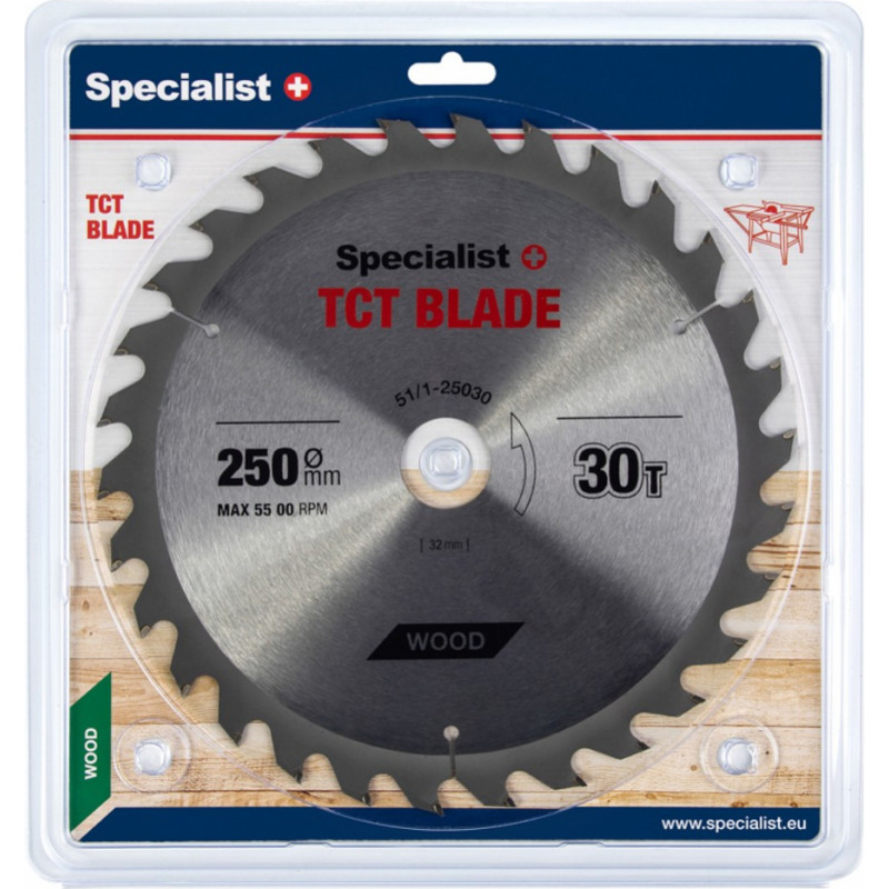 Specialist+ Specialist ripzāģis 250x30Tx32