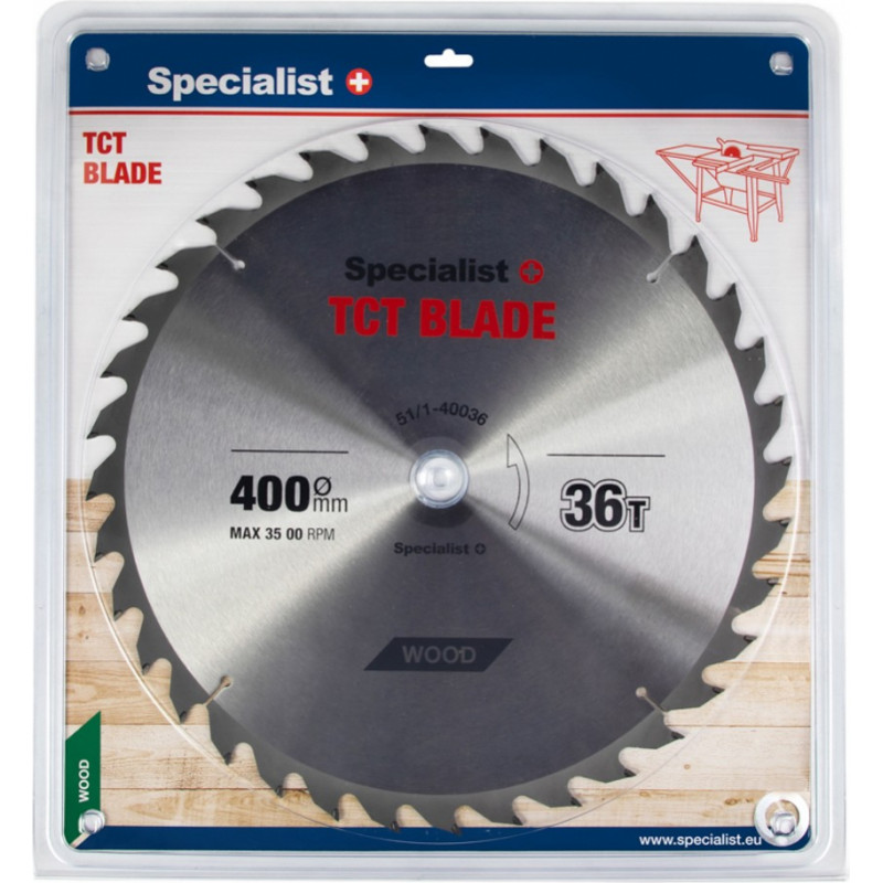 Specialist+ Specialist ripzāģis 400x36Tx32/30