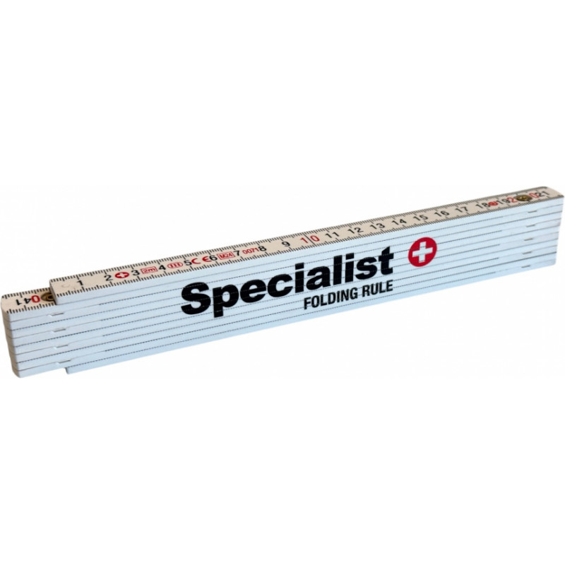 Specialist+ salokāms plastmasas metramērs, 2 m