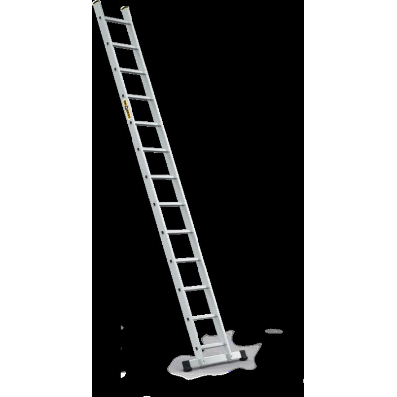 Drabest PRO alumīnija kāpnes, 13 pakāpieni, 150 kg