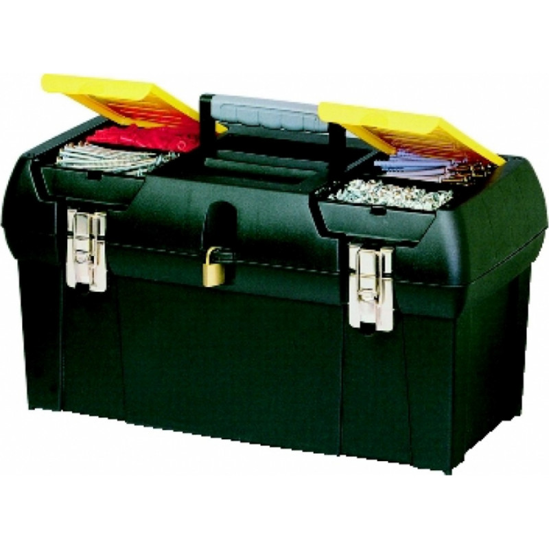 Stanley Instrumentu kaste ar metāla stiprinājumiem 19