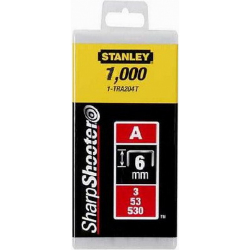 Stanley 53 tips skavas Stanley 1000 gab. 6 mm