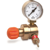 Kemper Reguliuojamas dujų reduktorius su manometru