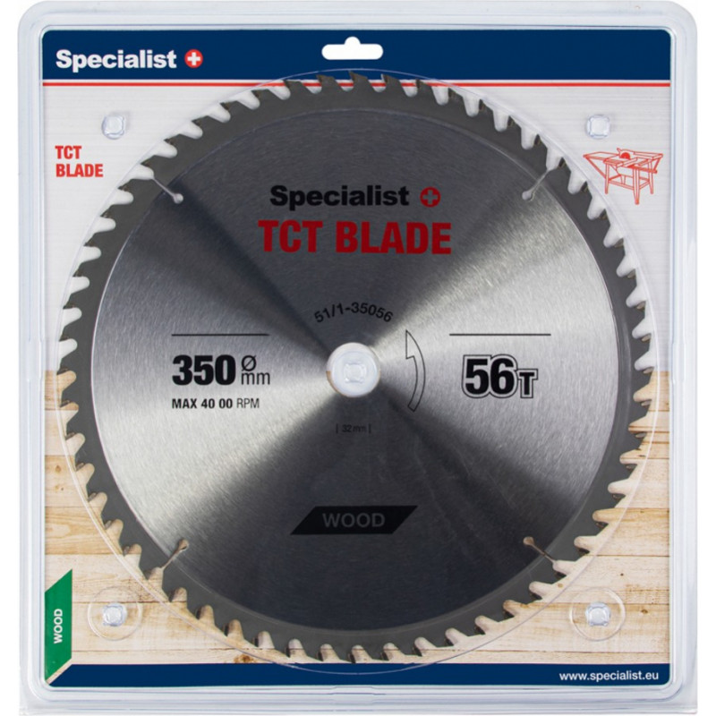 Specialist+ Specialist ripzāģis 350x56Tx32/30