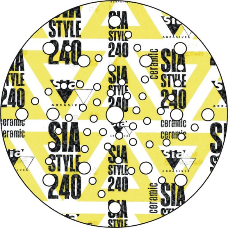 5500 siastyle siafast slīpēšanas disks d150/59, 240