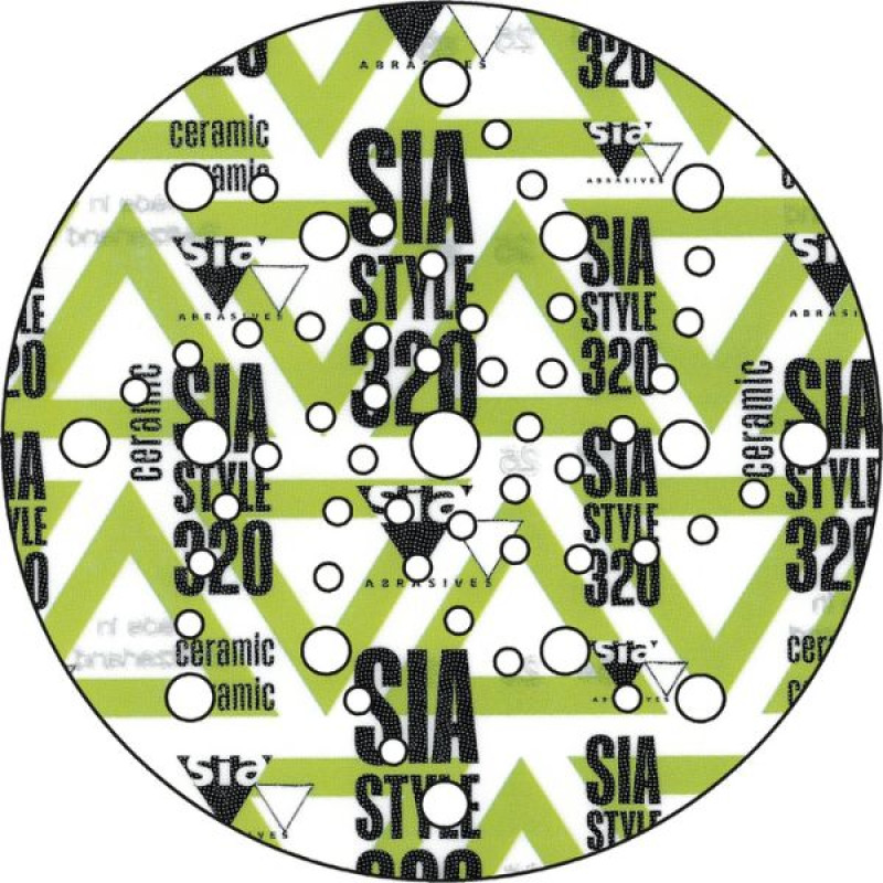 5500 siastyle siafast slīpēšanas disks d150/59, 320